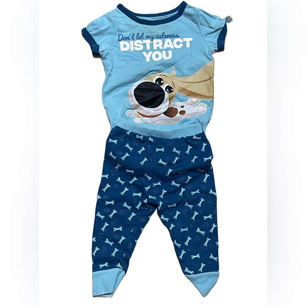 The Secret Life of Pets “Don’t Let My Cuteness Distract You” PJ Set size 6M